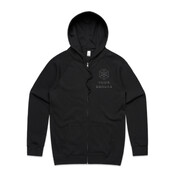 Zipper Hoodie | Black